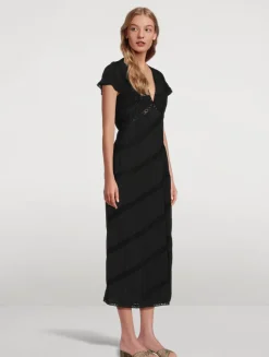 Perletta Silk Midi Dress