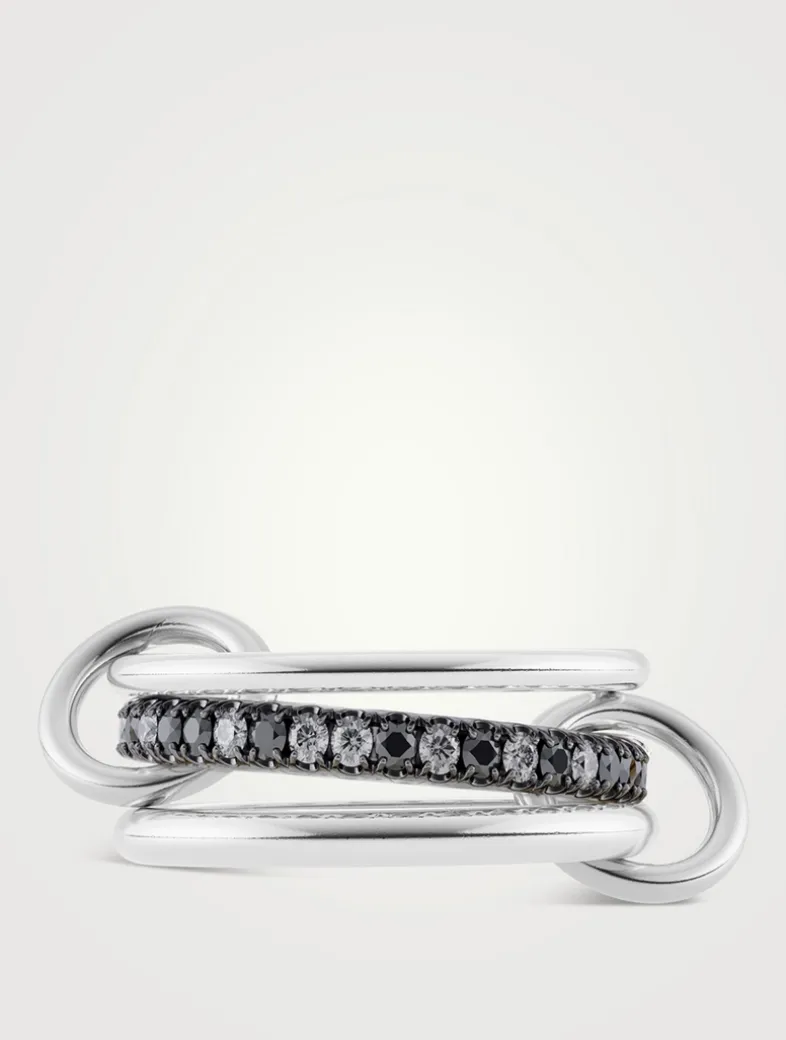 Petunia Ash Silver Ring