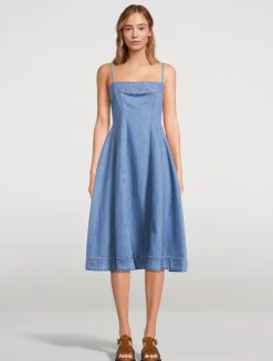 Pippa Denim Midi Dress