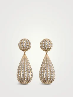 Poetiques Des Gouttes Drop Clip-On Earrings