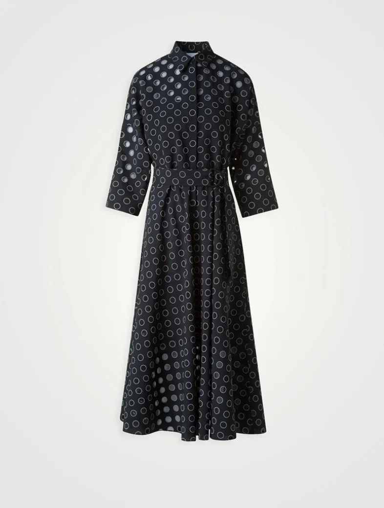 Polka Dot Shirt Dress