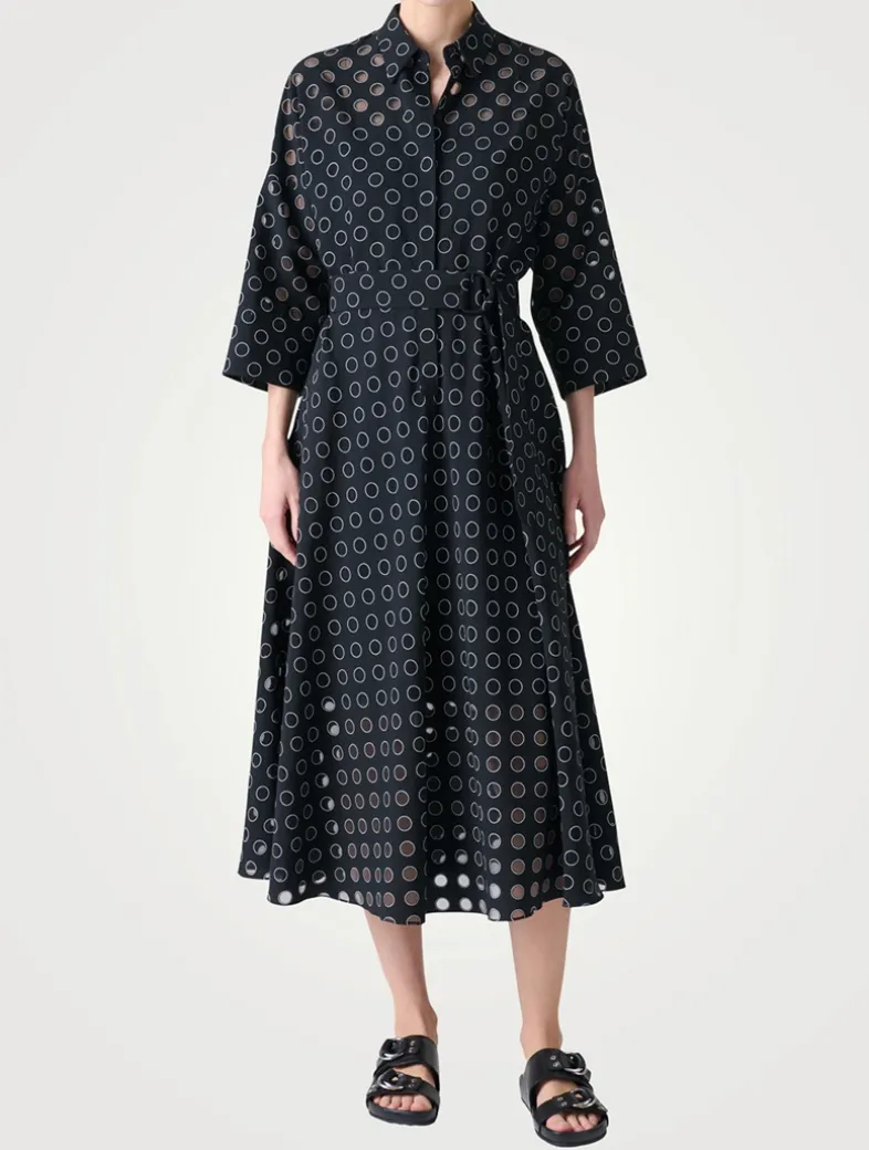 Polka Dot Shirt Dress