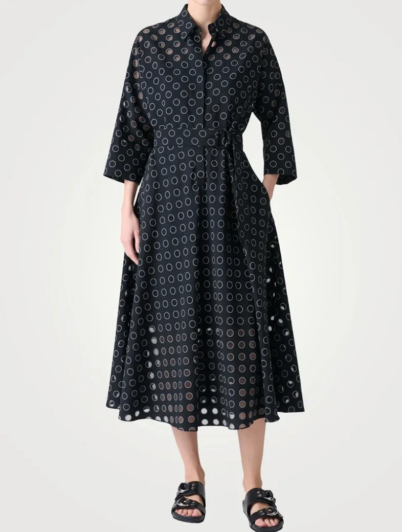Polka Dot Shirt Dress