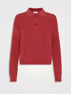 Polo-style Sweater