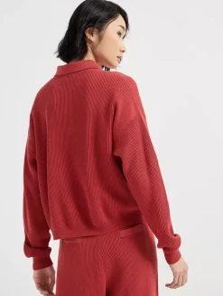 Polo-style Sweater