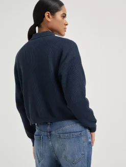 Polo-style Sweater