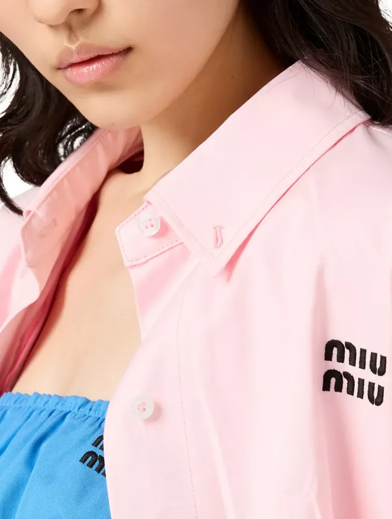 Poplin Blouson Jacket