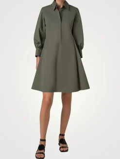 Poplin Shirt Dress