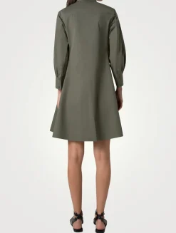 Poplin Shirt Dress