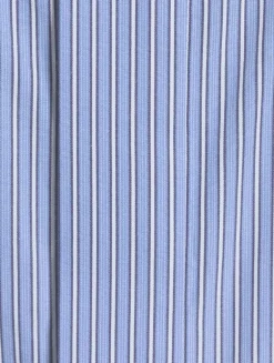 Poplin Shirt Dress In Stripe Print