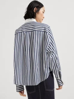 Poplin Shirt With Logo