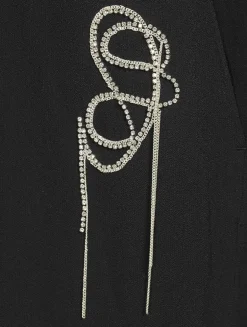 Porter Embellished Wide-Leg Trousers