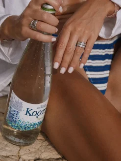 Positano Pavé Ridged Ring