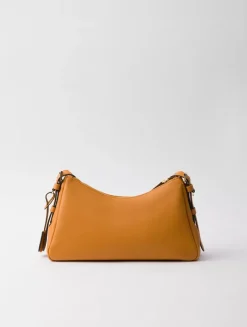 Prada Aimée Medium Leather Shoulder Bag