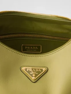 Prada Aimée Medium Leather Shoulder Bag