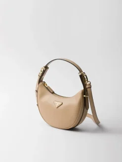 Prada Arqué Small Leather Shoulder Bag