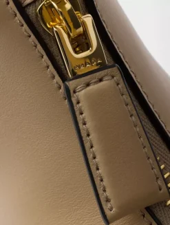 Prada Arqué Small Leather Shoulder Bag