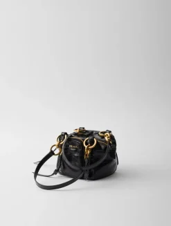 Prada Dangle Leather Top-handle Mini-bag