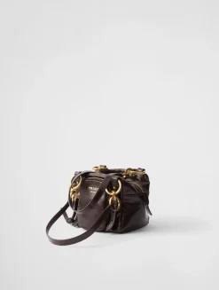 Prada Dangle Leather Top-handle Mini-bag