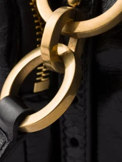 Prada Dangle Medium Leather Top-handle Bag