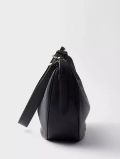 Prada Demi-lune Large Leather Shoulder Bag