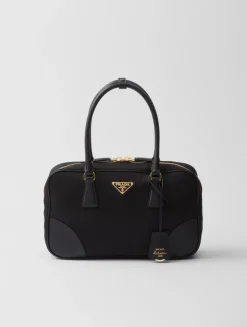 Prada Re-edition 1978 Medium Re-nylon And Saffiano Leather Two-handle Bag