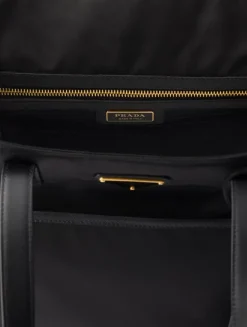 Prada Re-edition 1978 Medium Re-nylon And Saffiano Leather Tote Bag