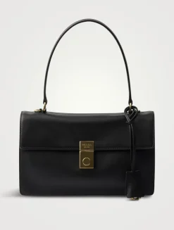 Prada Soft Sound Medium Leather Shoulder Bag