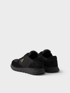 Prax 2.0 Re-nylon And Suede Sneakers