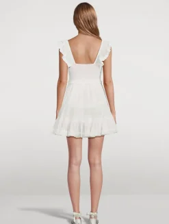 Presline Cotton Mini Dress