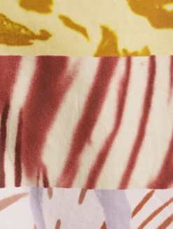 Printed Short-Sleeve Shirt Dress