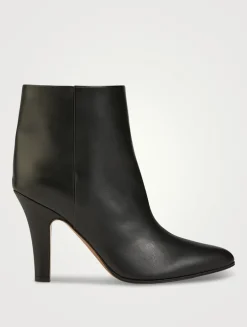 Prudens Leather Ankle Boots