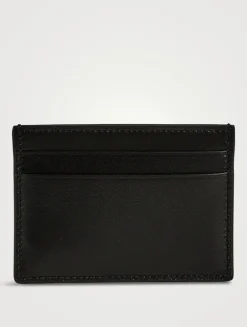 Puffer Anagram Leather Card Holder