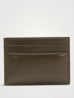 Puffer Anagram Leather Card Holder