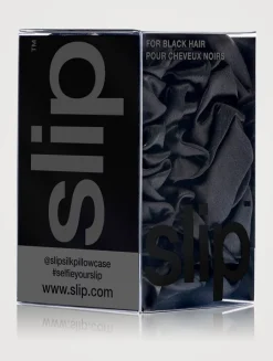 Pure Silk Assorted Scrunchies - Black