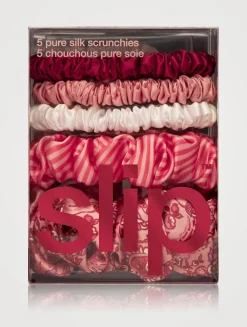 Pure Silk Assorted Scrunchies - Harriet