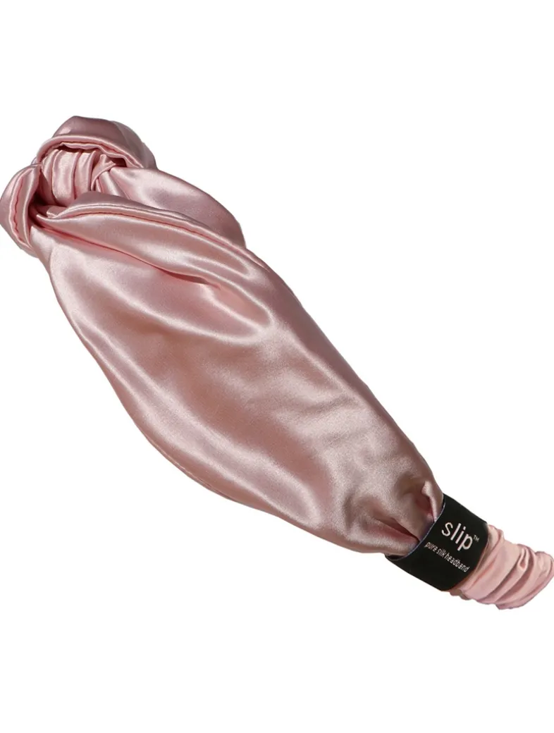 Pure silk knot headband