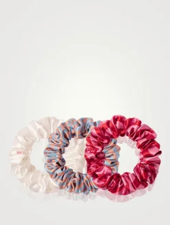 Pure Silk Large Scrunchies - Midsummer