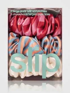 Pure Silk Large Scrunchies - Midsummer