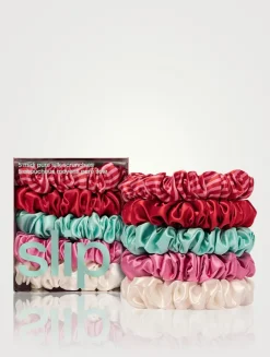 Pure Silk Midi Scrunchies - Gelati
