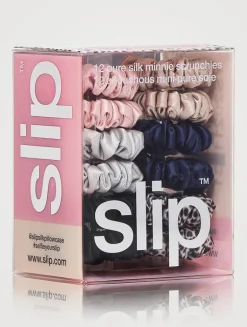 Pure Silk Minnie Scrunchie Set