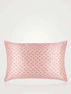 Pure Silk Queen Pillowcase - Petal