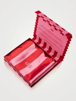 Pure Silk Queen Pillowcase With Scalloped Edge - Sunshade