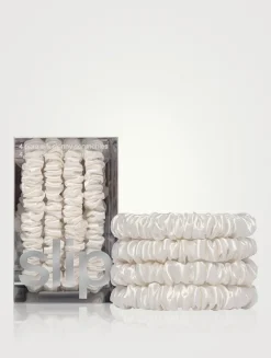 Pure Silk Skinny Scrunchies