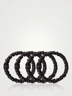 Pure Silk Skinny Scrunchies