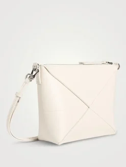 Puzzle Fold Leather Pouch