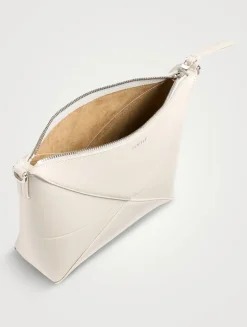 Puzzle Fold Leather Pouch