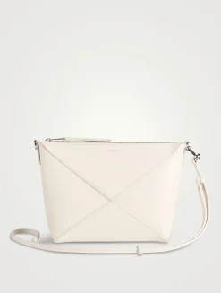 Puzzle Fold Leather Pouch