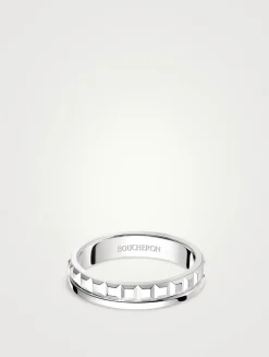 Quatre Radiant Edition 18K White Gold Ring
