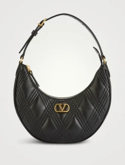 Quiltie 67 Leather Shoulder Bag